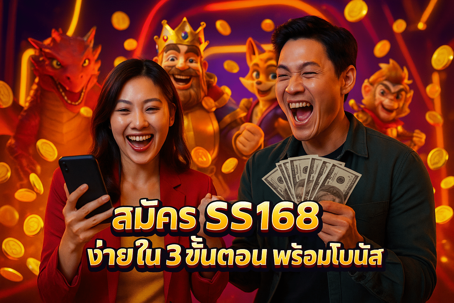 สมัคร SS168 ง่ายใน 3 ขั้นตอน พร้อมโบนัส
